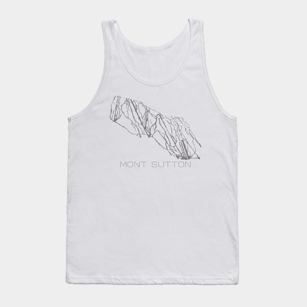 Mont Sutton Resort 3D Tank Top by Mapsynergy